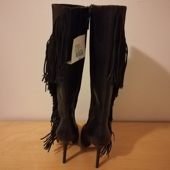Brand new Boutique 9 Suede Brown Fringe boots - Picture 8 of 8